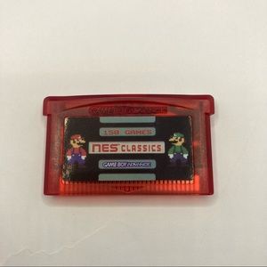 150 Games in 1 NES Classics for GameBoy Advance (See list in photos)